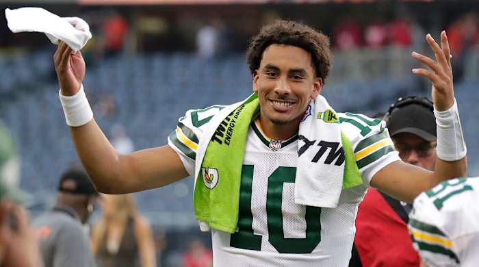 Packers quarterback Jordan Love